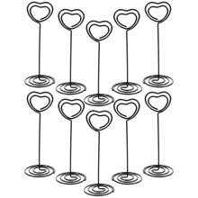 10 Tafelnummer Clips Naamkaartjes Menukaart Houders