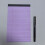Bloc-notes déchirables 4 pièces, bloc-notes doublé Double face 5