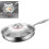 Titanium Hammered Pan Pro with Lid,   Non Stick Even Heating (30cm) 1