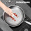 Titanium Hammered Pan Pro with Lid,   Non Stick Even Heating (30cm) 3