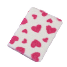 A 5 Stationery Notebooks Aesthetic Notebook Plush-Rose Red