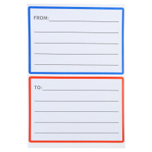 50/100/240 feuilles d'étiquettes d'adresse de/à -50 feuilles
