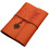 Carnet de notes vintage rechargeable en cuir,-couleur orange 1