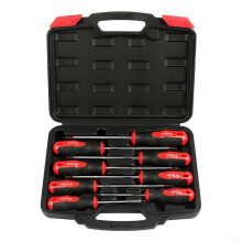 Magnetic Tip 8 Piece For Torx Screwdriver Set T8 To T40 NonSlip Handles For And Assembly Applications