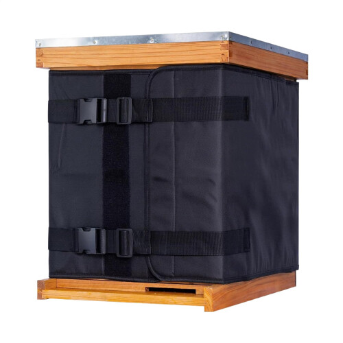 Bee Box Cover Windproof Insulation Wrap With Waterproof Outer Layer And Thermal Padding 76.4x18.1in Secure Straps