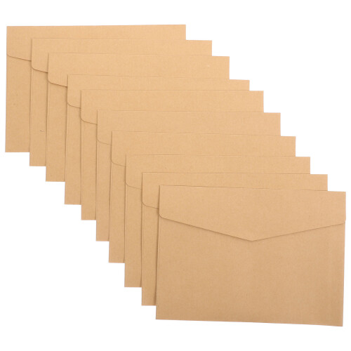 1 Set Zegelkaarten Shell Enveloppen Feestgroet Geschenkaccessoire