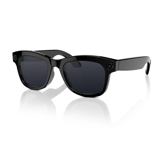 Smart Glasses 5MP 1080P Camera RealTime Translation 26 Languages WiFi Bluetooth Open Speaker Blue Light Blocking