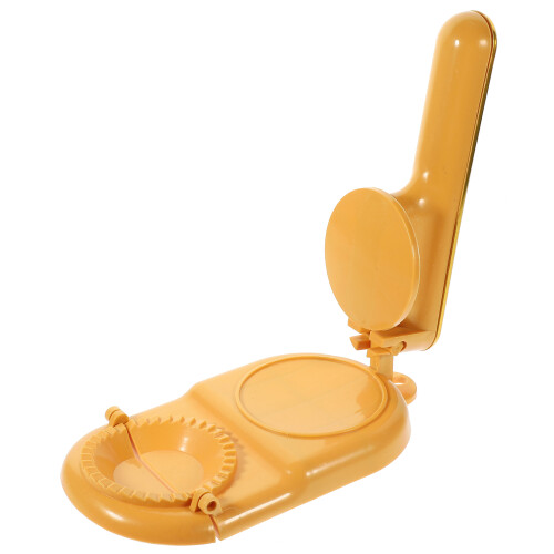 Dumpling Press Mold Gelb 1 Set 9,1x8,7x4,7 Zoll