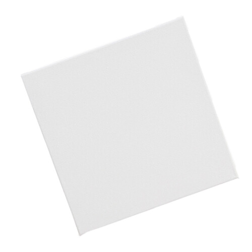Square Katoen Lijst Op Maat 30x30 Cm (Wit)