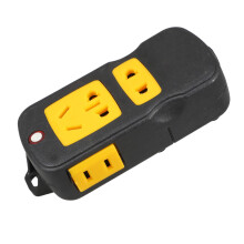 3Prises Multiprises Plastiques Explosion, Usage Domestique