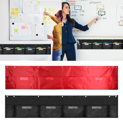 Tableau de poche d'organisation horizontale, dossier-Rouge 2
