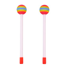 2Pcs Drum Sticks Runde Filz Mallet EVA Orff Hand