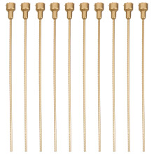 10Pcs Plastic Stem Water Tubes For Preserved Flower Arrangements