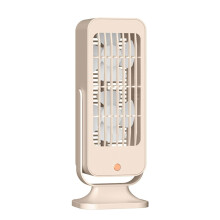 Lightweight Tower Cooling Fan 3Adjustable Speeds USB Rechargeable Portable Desk Fan for Home Office