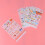 2 Stks Koreaans PVC Dagboeksticker Transparant 4
