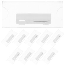 10Stk Namensschildhalter Für Mitarbeiter Und ID-Karten