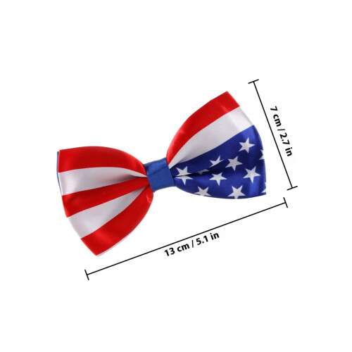 2 Amerikaanse Patroon Stropdas Decoratie Feest 1