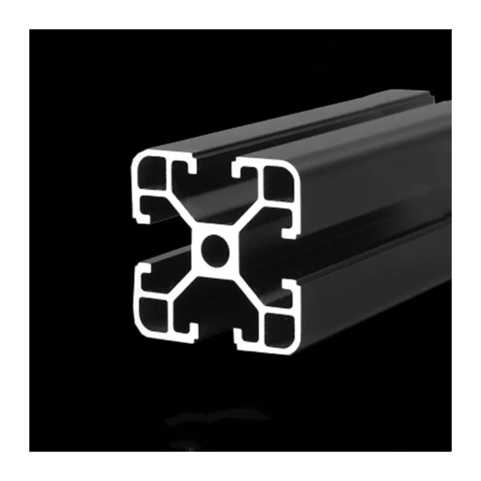 4040 Black Aluminum Extrusion Anodized 40X40 Profile Guide Wire 6001000Mm Length 9001264145095