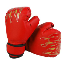 Boxing Gloves for and , Training Gloves for Kickboxing Age 39 Red