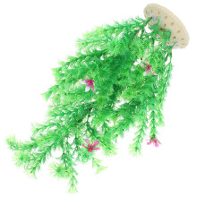 1 Kunststof Hars Aquariumplanten Tankdecoratie 7,9x15,7 Inch