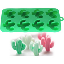 Mini Cute Beach Cactus Silicone Chocolate Jello Guest Glycerin Soap Mold
