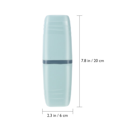 1Pc Travel Toothbrush And Toothpaste Storage Case 1