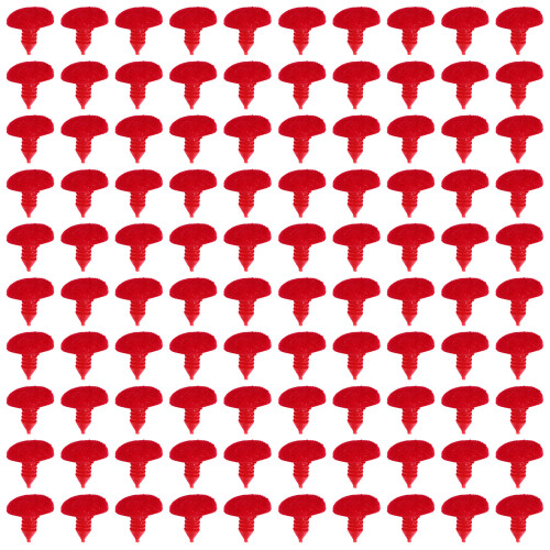 100 Stuks Flocking Accessoire Voor Beer Pop