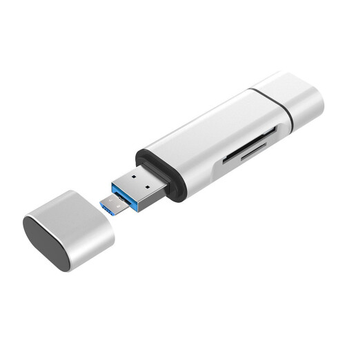 3 In 1 USB Type-C Micro USB Lesegerät Universal OTG Für Handy 2