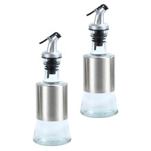 2Stk. Olivenölspender 250 Ml Essigspender Vorratsflasche Soßenportionierer