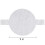100pcs 9inch round silicone cake pan liner non-stick white baking sheet 2