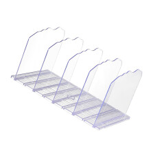 Versatile Shelf Partition Organizers for Craft Rooms-Clear 5