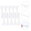 80 Stuks Dispenserlepels Plastic Maskerspatels 5