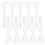 80 Stuks Dispenserlepels Plastic Maskerspatels 2