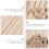 100Stk Diy Eisstäbchen Holzstäbchen Zum Selbermachen Von (Khaki) 10