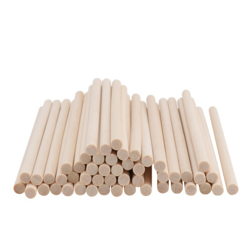 100Stk Diy Eisstäbchen Holzstäbchen Zum Selbermachen Von (Khaki) 2