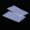 200 Stuks Dot Sticker Lusband Haakband Rond Wit 9
