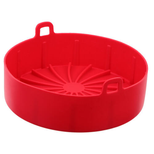 1St Luftfritteuse Silikonform Grillunterlage Rot