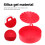 1St Luftfritteuse Silikonform Grillunterlage Rot 2