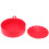 1St Luftfritteuse Silikonform Grillunterlage Rot 4