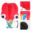 Creative Rahmenloses Set Einfacher Drachen Rot 7