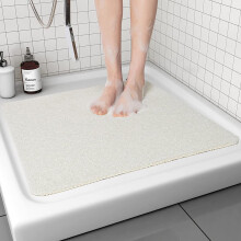 Foot Massage Non Slip Shower Mat, Soft Comfort Bathtub Mat for Wet Areas, Quick Drying Loofah Massage Shower Mat, Anti-Skid PVC Mat for Shower Bathroo