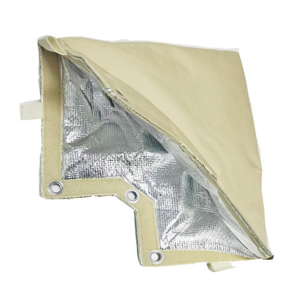 Backflow Cover 12.6 Inch Khaki Winterizing Faucet Wrap For Outdoor Faucets, Wells, Irrigation Frost Protection 9119770027962