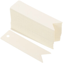 200St Witte Papieren Prijskaartjes Hanglabels Voor Sieraden En Kleding