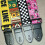 3Pcs Gitarre Strap Universal Gürtel Polyester 5