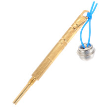 Rvs Kenzan Pin Rechtzetter Gouden Bloem Accessoire