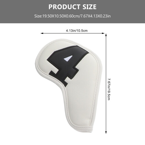 10 Pu Lederen Golfs Putter Sleeve Cover 1