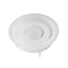 Hergebruikte gietkaarshouder Cilinders Siliconen DIY 3D-002