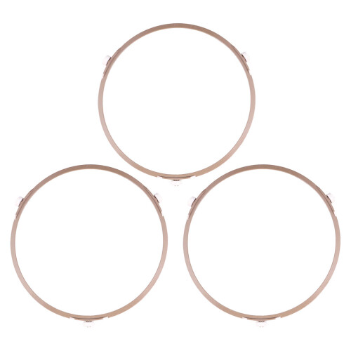 3pcs Microwave Turntable Holder Ring Practical Khaki
