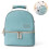 Breastmilk Cooler Bag Double Layer , Nursing Mother Breast Pump Bag Backpack Double-Layer Back Thickened-Blue 2
