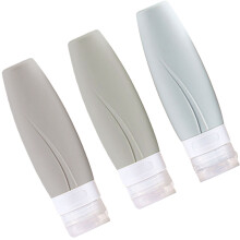 3St Leere Silikonflaschen Tragbar Nachfüllbar 90Ml Für Lotion